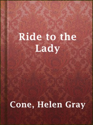 cover image of Ride to the Lady